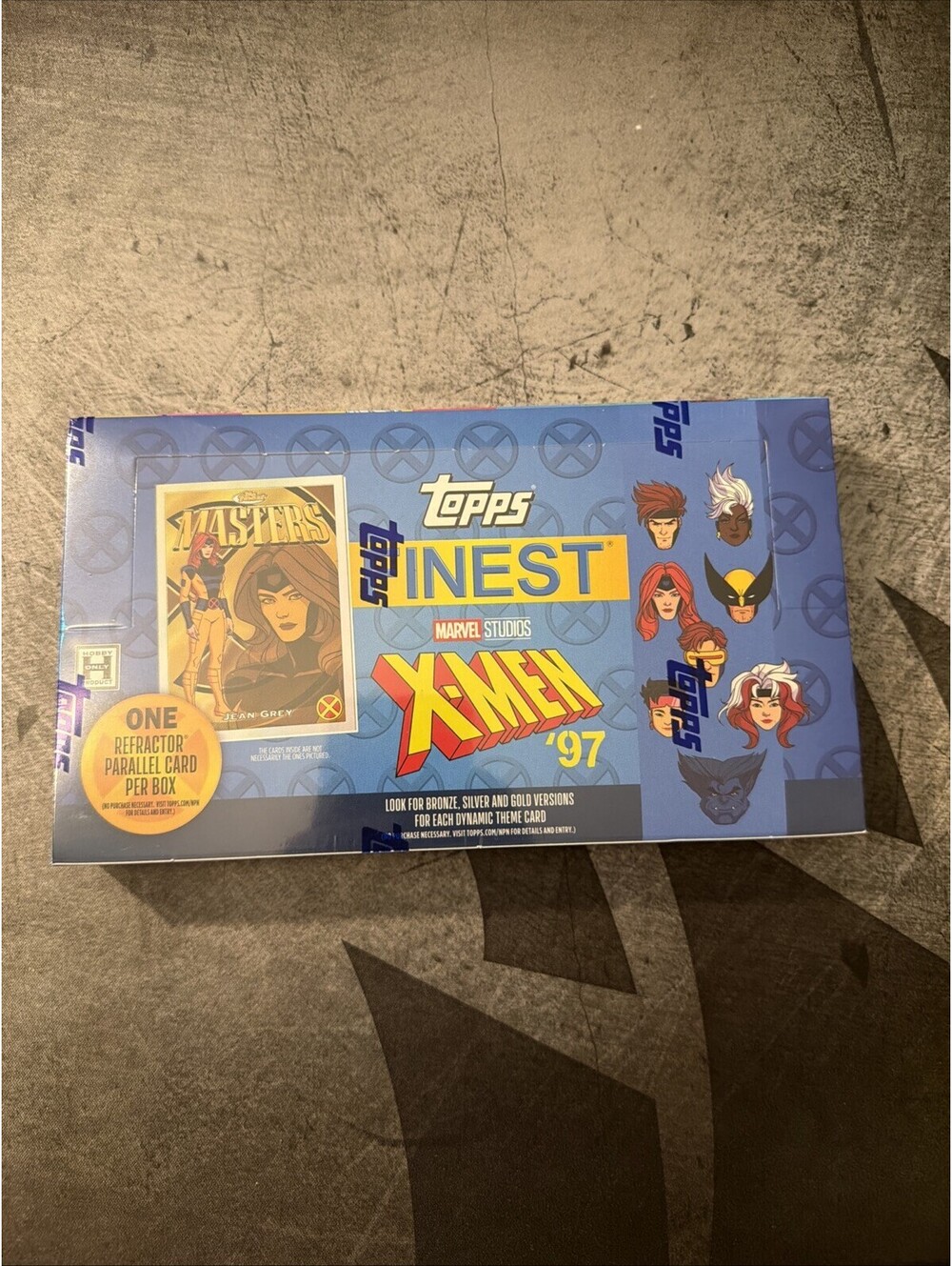 2025 TOPPS FINEST X-MEN '97 HOBBY BOX MARVEL BRAND NEW SEALED (60 Cards) HOT!